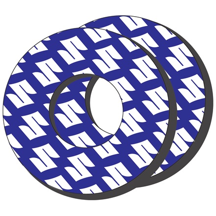 Grip Donuts, Blue/White picture
