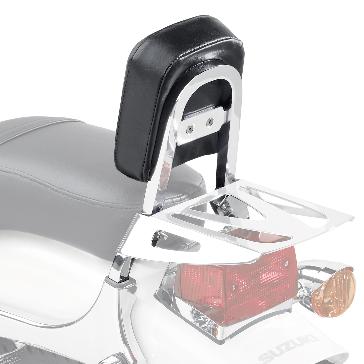 Passenger Backrest Chrome (2005-2019) | Suzuki Motor USA, LLC