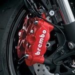 Red Brembo Calipers (2024)