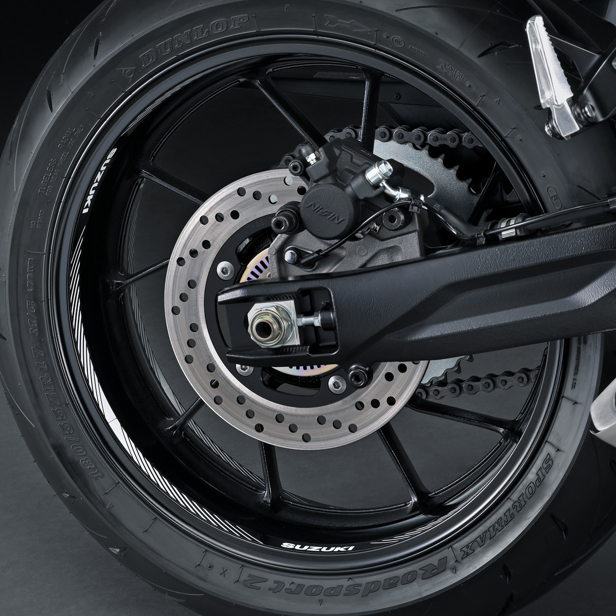 Wheel Decal, Black & White (2026) | Suzuki Motor USA, LLC