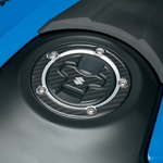 Fuel Cap Decal, Carbon Look