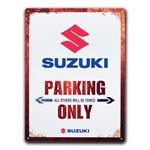 Suzuki Parking Sign