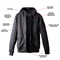 Black Tech Full-Zip w/ Hood
