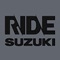 Ride Suzuki Men's Hoodie Graphic