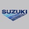 Suzuki Retro Contrast Hoodie Graphic