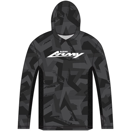 RM Army Camo Performance Hooded Long Sleeve picture