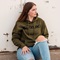 Suzuki Military Green Logo Hoodie