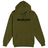 Suzuki Logo Hoodie, Military Green