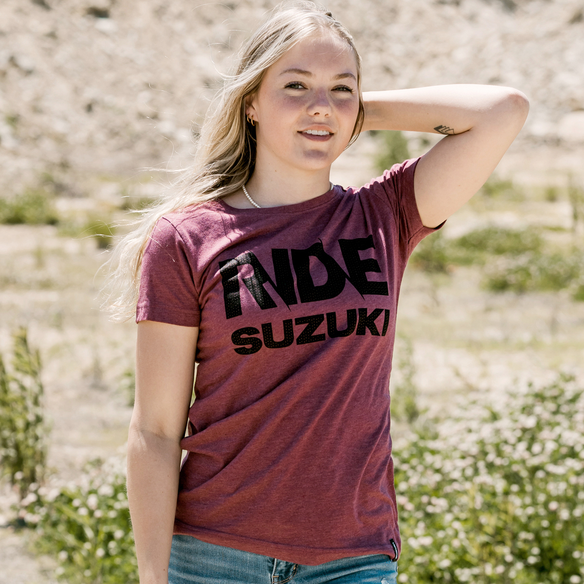 Ride Suzuki Women's T-Shirt | Suzuki Motor USA, LLC