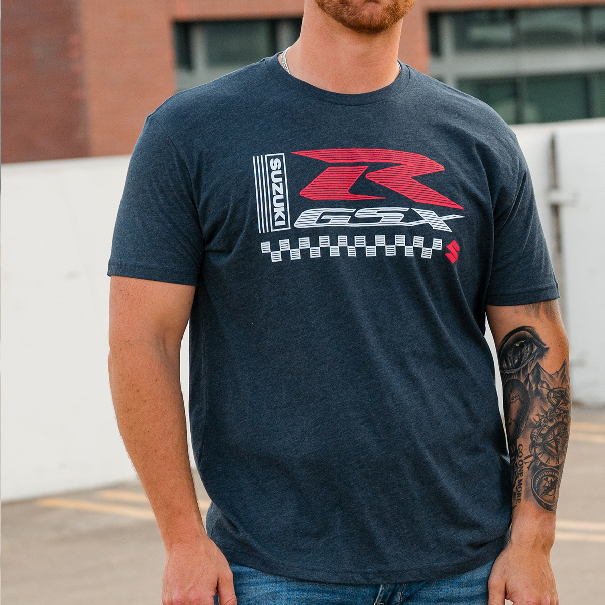 GSX-R Retro Navy T-Shirt | Suzuki Motor USA, LLC
