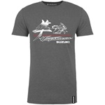 Hayabusa Bike, Gray Tee