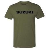 Suzuki Logo Tee, Military Green