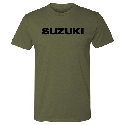Suzuki Logo Tee, Military Green picture