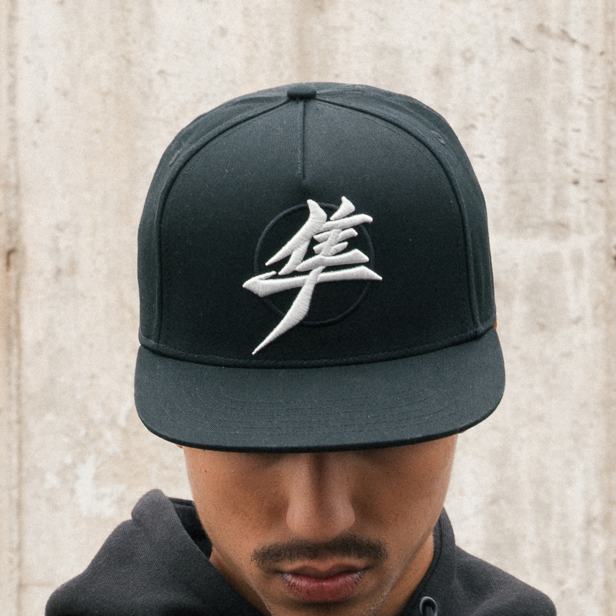 Hayabusa Kanji Black 5 Panel Hat | Suzuki Motor USA, LLC