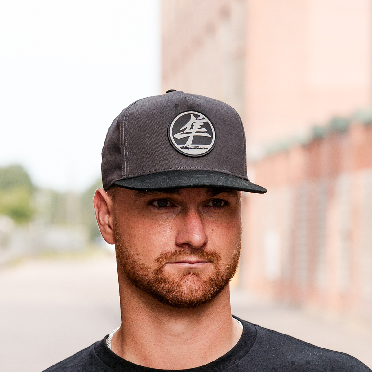 Hayabusa Charcoal Flat Bill Hat | Suzuki Motor USA, LLC