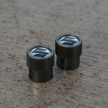 Suzuki Valve Stem Cap, Black picture