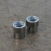 Suzuki Valve Stem Cap, Silver
