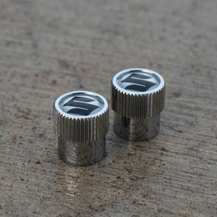 Suzuki Valve Stem Cap, Silver picture