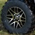 Tire & Wheel Set, Silver/Black