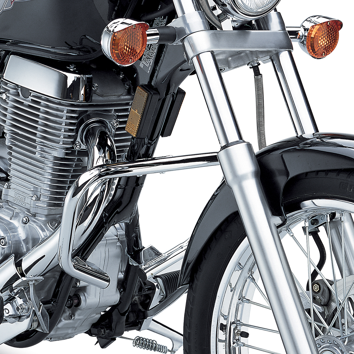 Chrome Engine Guards (2004-2019) | Suzuki Motor USA, LLC