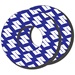 Grip Donuts, Blue/White