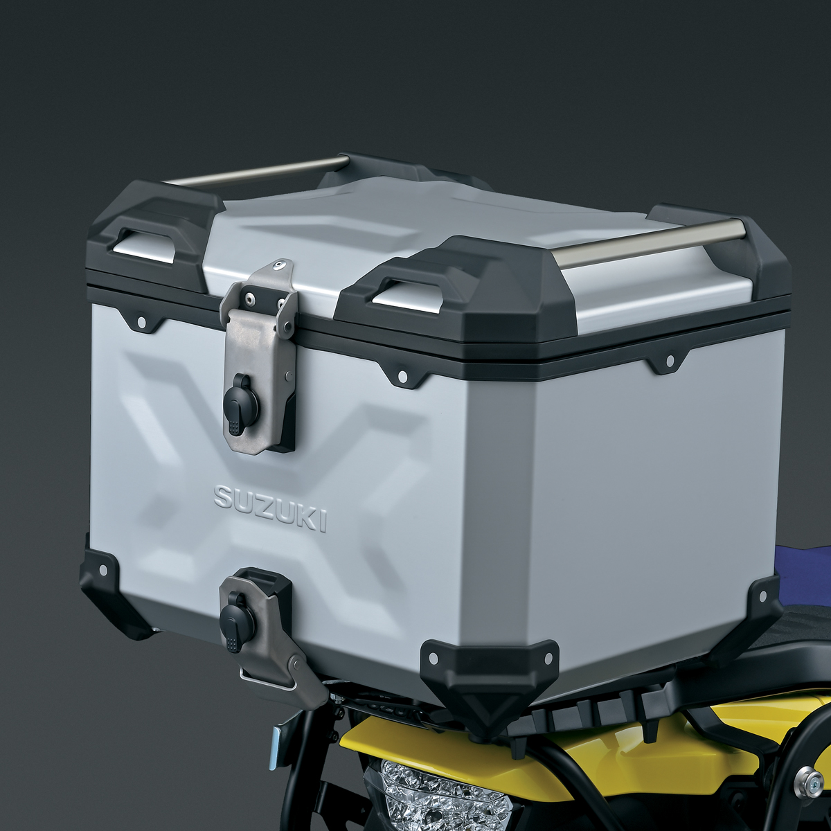 38 Liter Top Case, Silver | Suzuki Motor USA, LLC