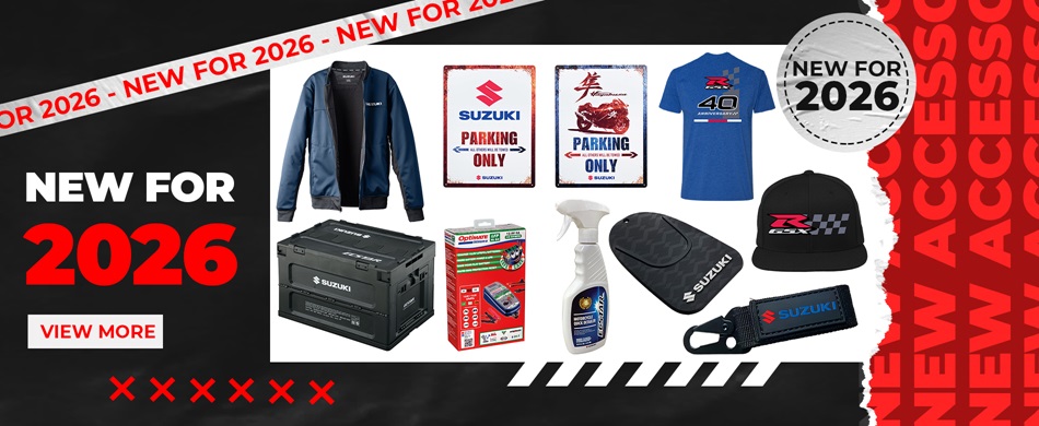 New Suzuki Accessories for 2026